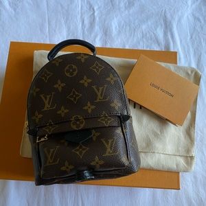 Authentic Louis Vuitton Palm Springs Mini